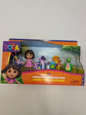 Dora The Explorer Fantastic Friends Gift Pack Nickelodeon Figure Set Kids Toy 3+